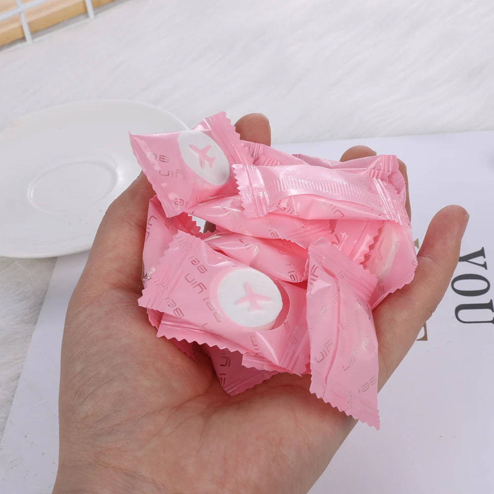 

30/50PCS Convenient Outdoor Travel Magic Compressed Disposable Towel Tablet Capsules Cloth Wipes Paper Tissue Mask