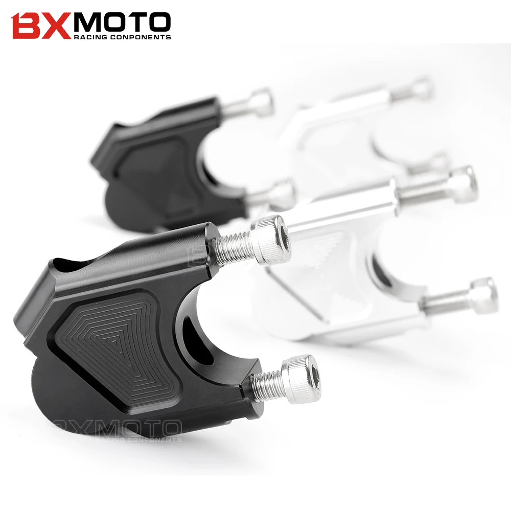 Для BMW F700GS F650GS F800GS F800R F800GT F800 GS R GT передние рычаги для руля с ЧПУ зажим переходник болтами|Накладки и