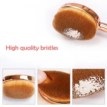 

Makeup Brush Tools 1 PCS Toothbrush The New Mermaid Makeup Brush Foundation Oval Brushes One Set Plating drop shipping July31
