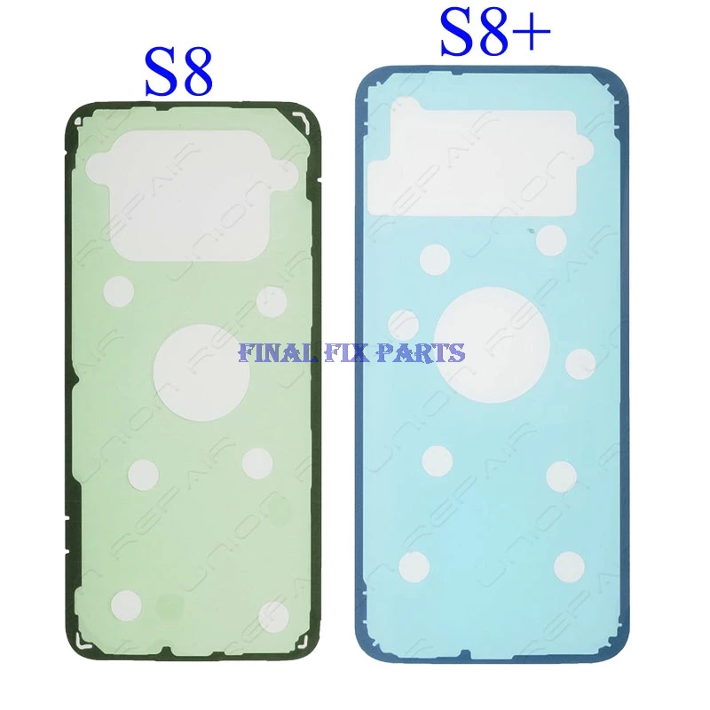 2 шт. наклейка на заднюю панель для Samsung Galaxy S8 Plus чехол крышку батареи клейкая клей