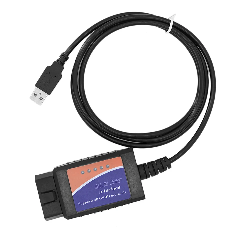Автомобильные инструменты ELM327 V1.5 USB OBD2 ELM 327 V 1,5 OBDII код считыватель диагностический инструмент мини сканер OBD 2 Автомобильный диагностический инструмент