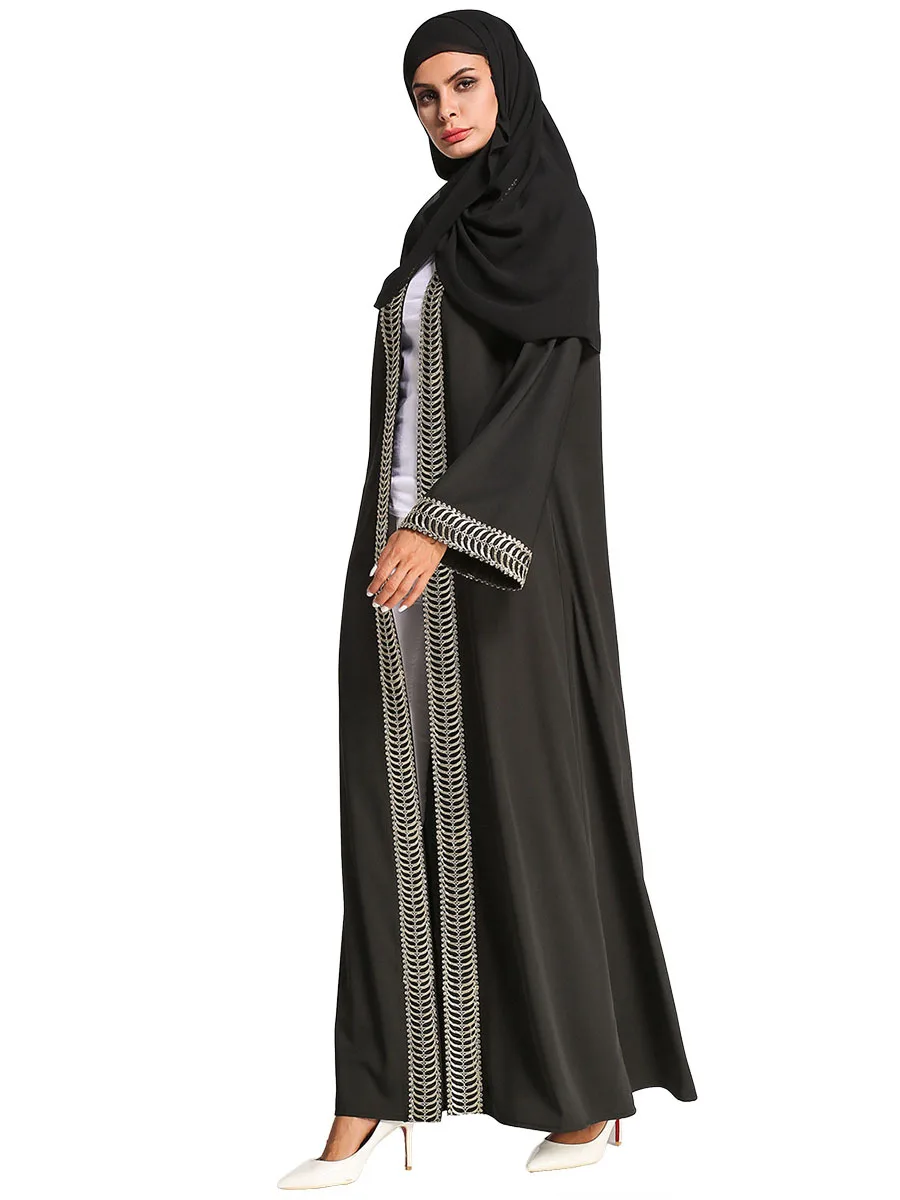 long abaya coat style