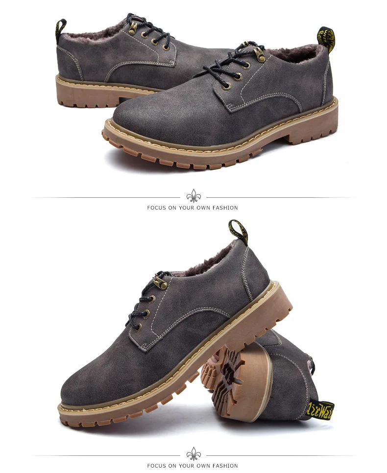 POLALI/брендовая мужская повседневная обувь Vantage, верхний слой кожи, Мужская обувь для отдыха, прогулок и работы, плоская подошва, размера плюс: 38-47