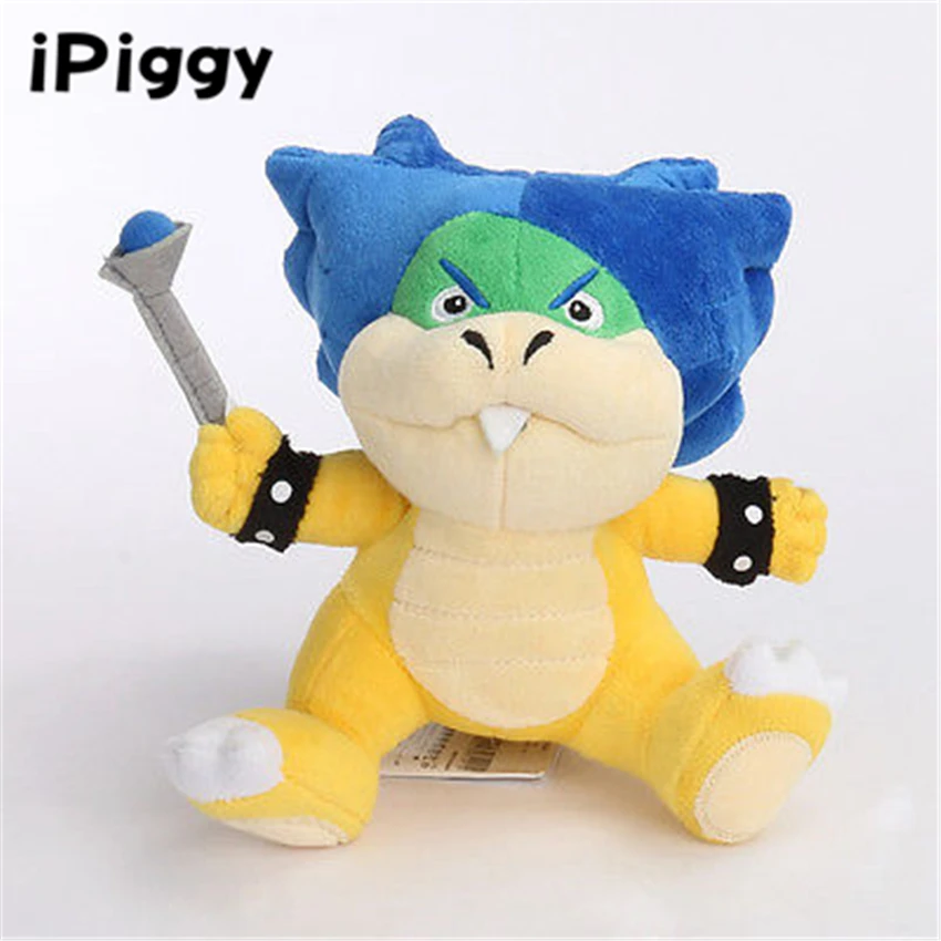 8in плюшевые игрушки Ludwig von Koopa Super Mario Bro Kooky vo самый старый лидер Koopalings|ludwig koopa|super mario