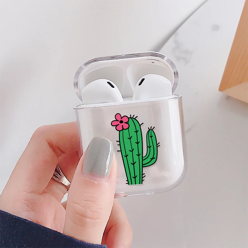 Чехол s для Apple Airpods 2 милый чехол наушников AirPods Мультяшные аксессуары Жесткий