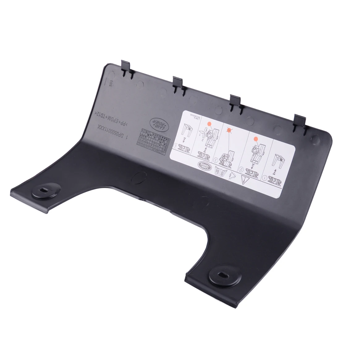 CITALL Car Rear Bumper Tow Eye Hook Cover Panel With Clip DPO500011PCL For Land Rover Discovery LR3 2005-2009 LR4 2010-2012