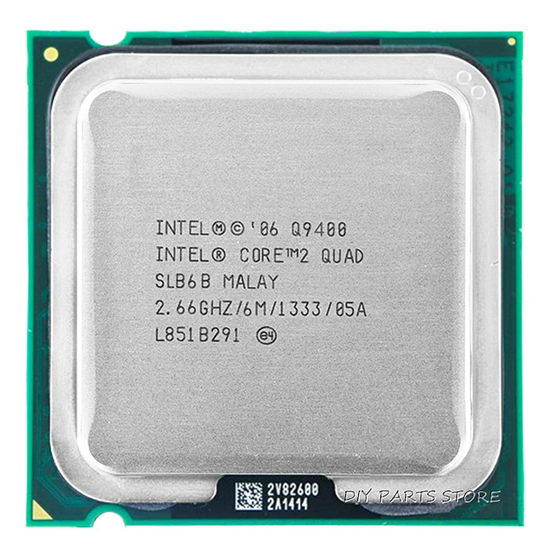 4 INTEL core 2 Quad Core Q9400 разъем LGA 775CPU INTEL Q9400 процессор 2,66 ГГц/6 м/1333 ГГц