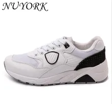 New listing hot sales Spring and Autumn Breathable sports shoes men and women Synthetic Leather running shoes 611