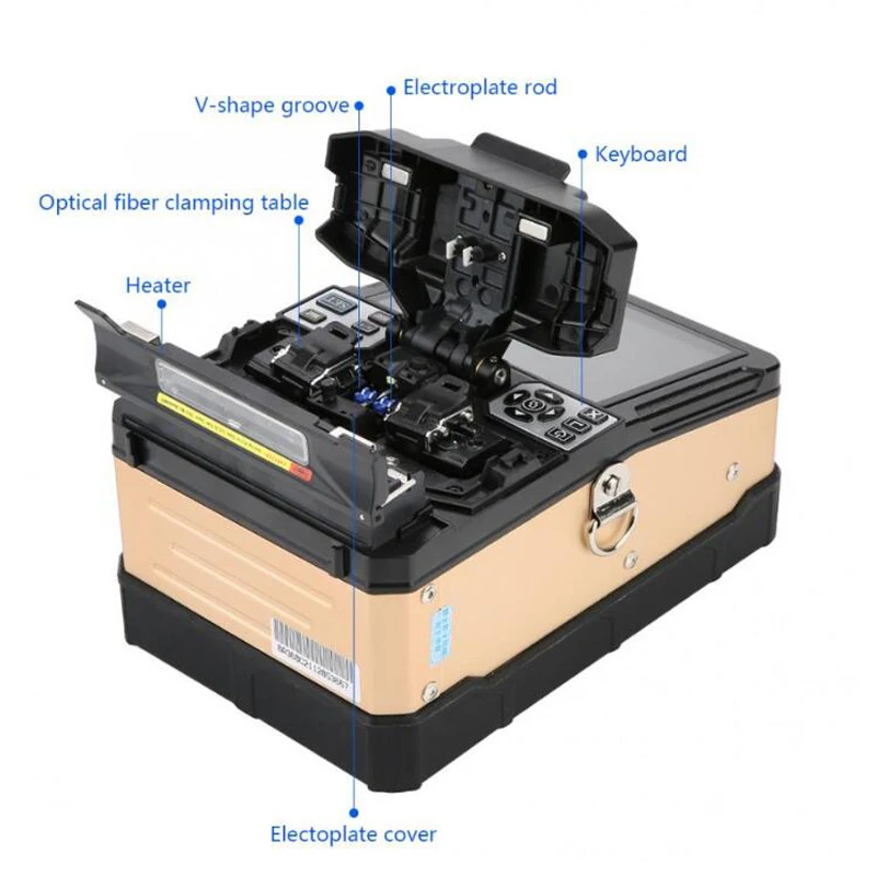 FS-60C 100-240 В сварочная машина слияние оптических волокон Splicer