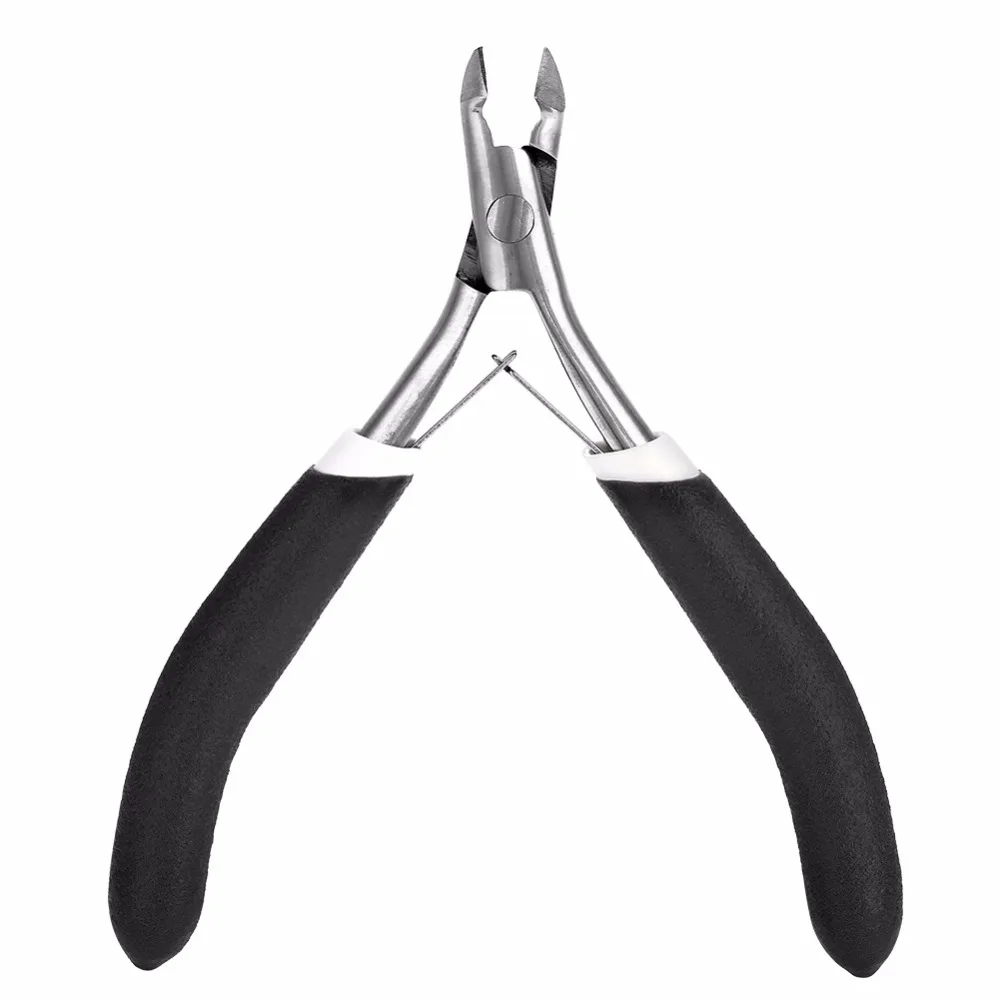 Профессиональные пальцы рук и ног из нержавеющей стали щипцы для кутикулы Триммер для ножниц кожаный для маникюра и педикюра инструмент для стрижки