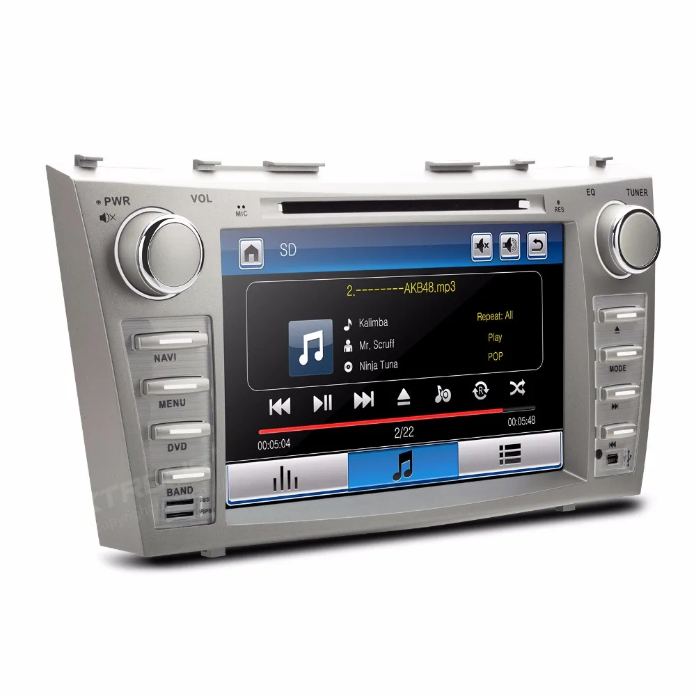 Excellent XTRONS 8 inch Touch Screen 2 din Car DVD Player Radio GPS Navigation For Toyota Aurion 2006-2011/ Camry 2007 2008 2009 2010 2011 2