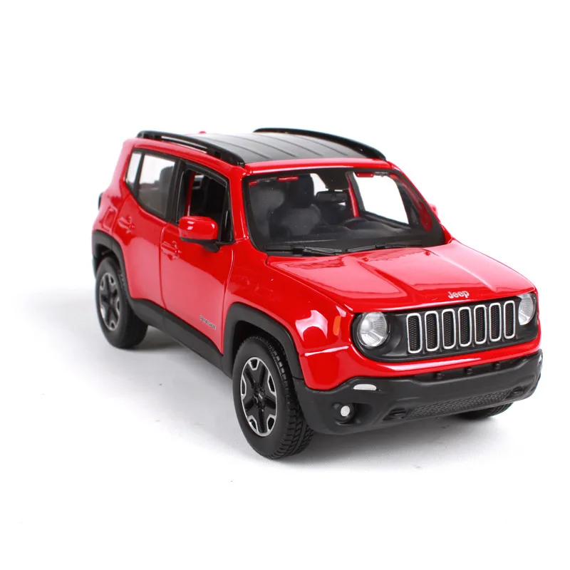 

At 1:24 The Jeep RENEGADE Simulation Model Car Free Man Car Model Alloy Ornaments