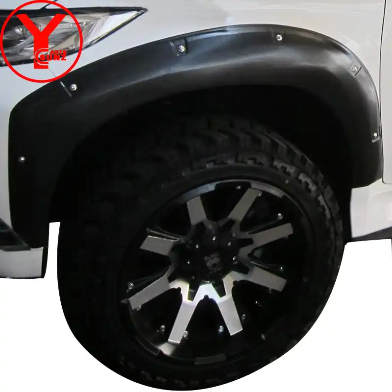 4pcs 3 5 90mm Universal Flexible Car Fender Flares Extra Wide Body Wheel Arches Ebay