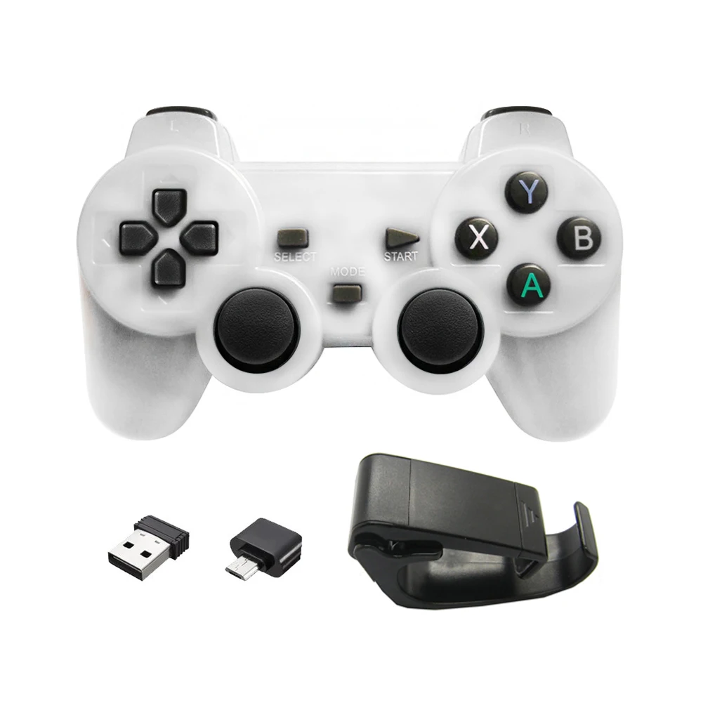 

Smart Gamepad Bluetooth Game pad Controller 2.4G Wireless for TV Box PC Mobile Phone Android Universal