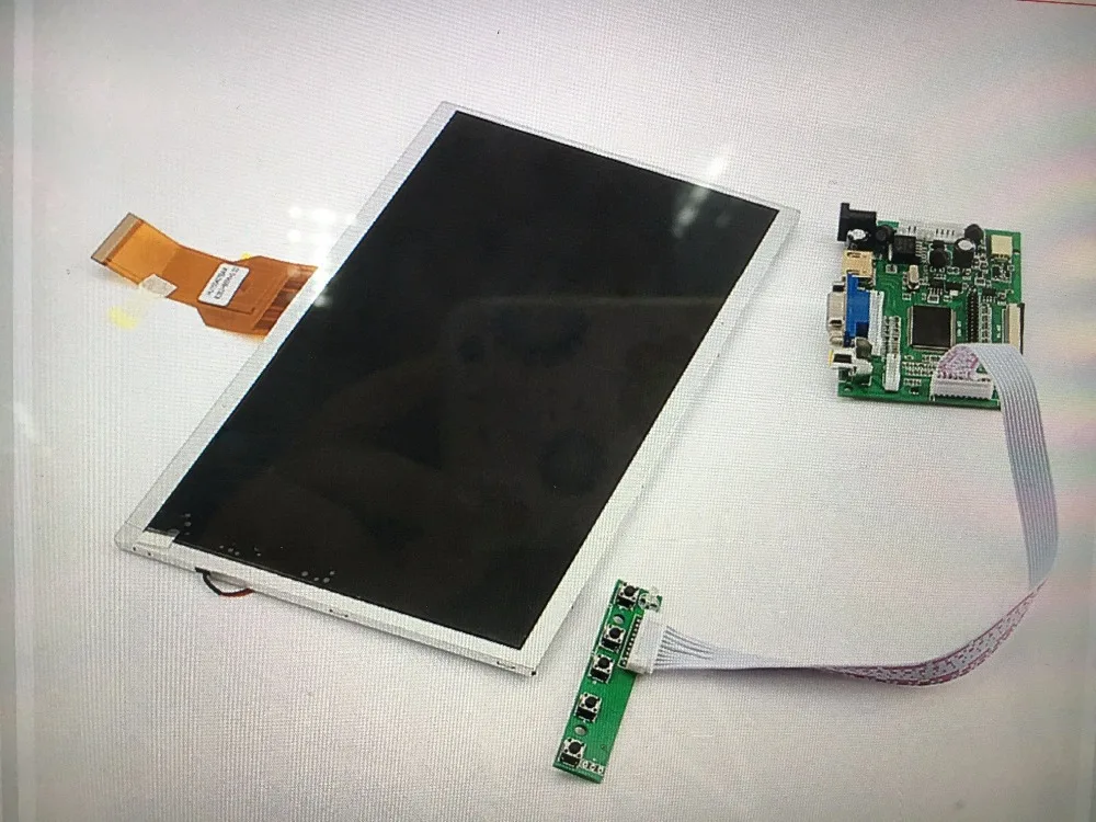 9 дюймов для Raspberry pi дисплей ЖК TFT экран модуль HDMI + VGA Видео драйвер платы Pi|9 inch lcd