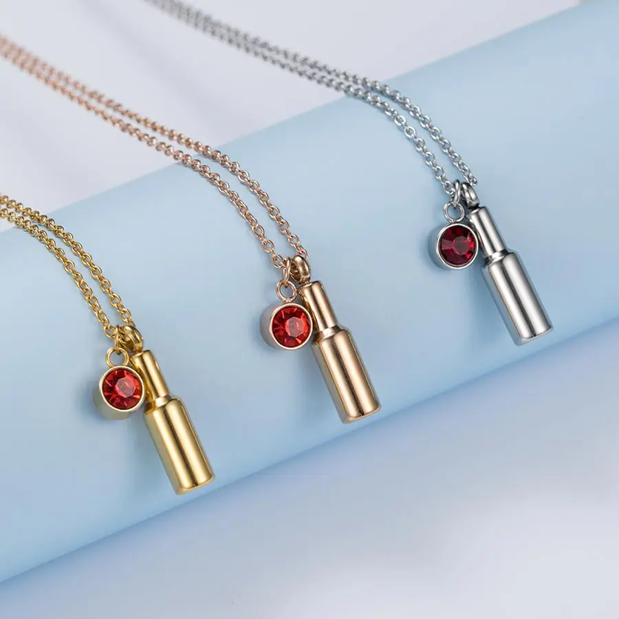 Buy ZPAMS New Trendy Wine Bottle Pendant Necklace for