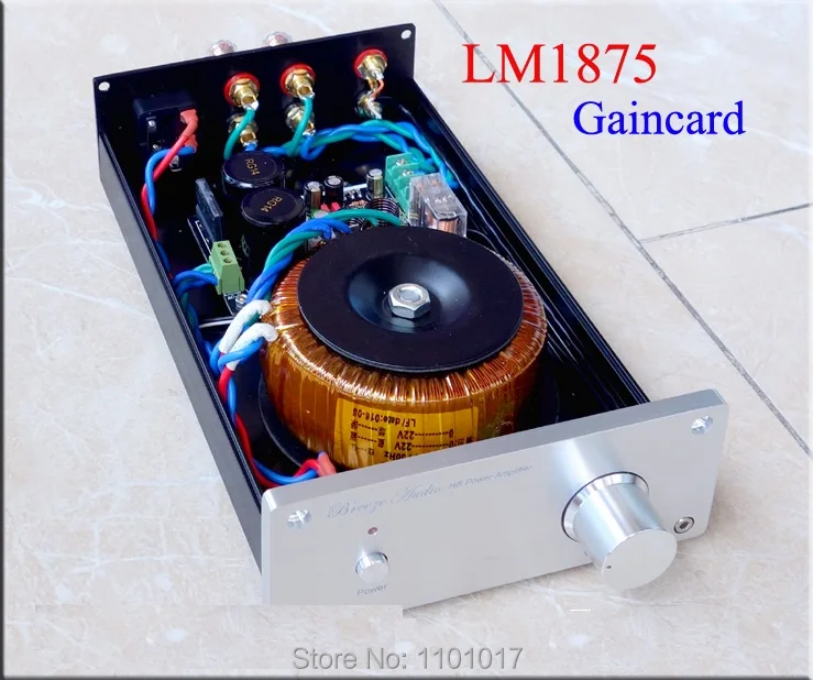 Hi Fi усилитель мощности Weiliang LM1875 LM3886 EXQUIS Breeze Audio известная акустическая