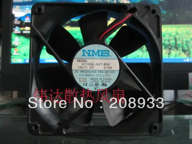 

For NMB 4710ML-04T-B50 12025 DC 12V 0.74A