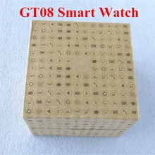 Smart Wrist Watches GT08 MTK SmartWatch Clock Sync Notifier Support SIM Card GSM Bluetooth For Android Wearable Devices