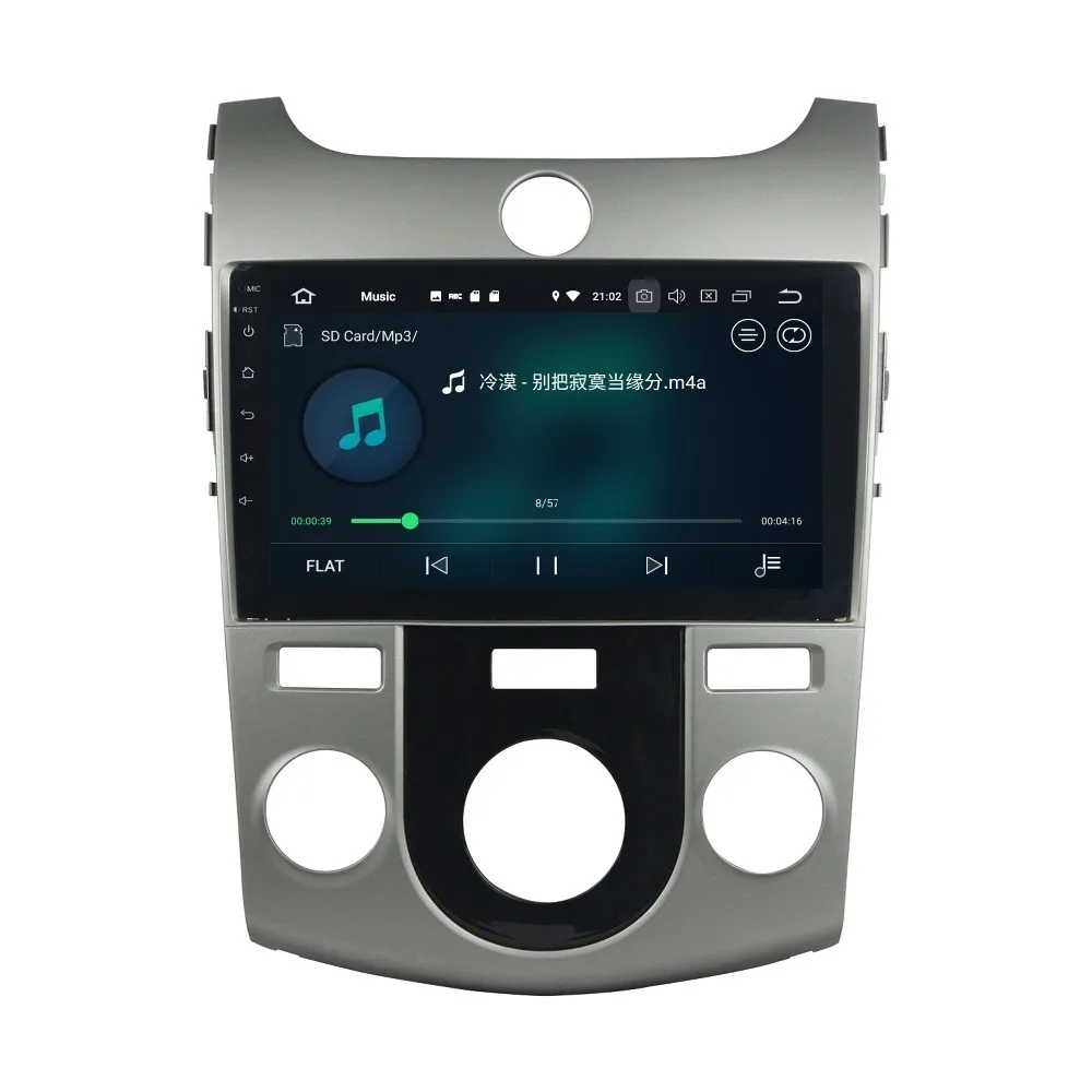 Sale Android 8.0 Octa Core Car DVD Player for Kia Forte Cerato 2008-2012 4GB RAM Car Radio GPS WIFI Bluetooth 32GB ROM USB DVR 6