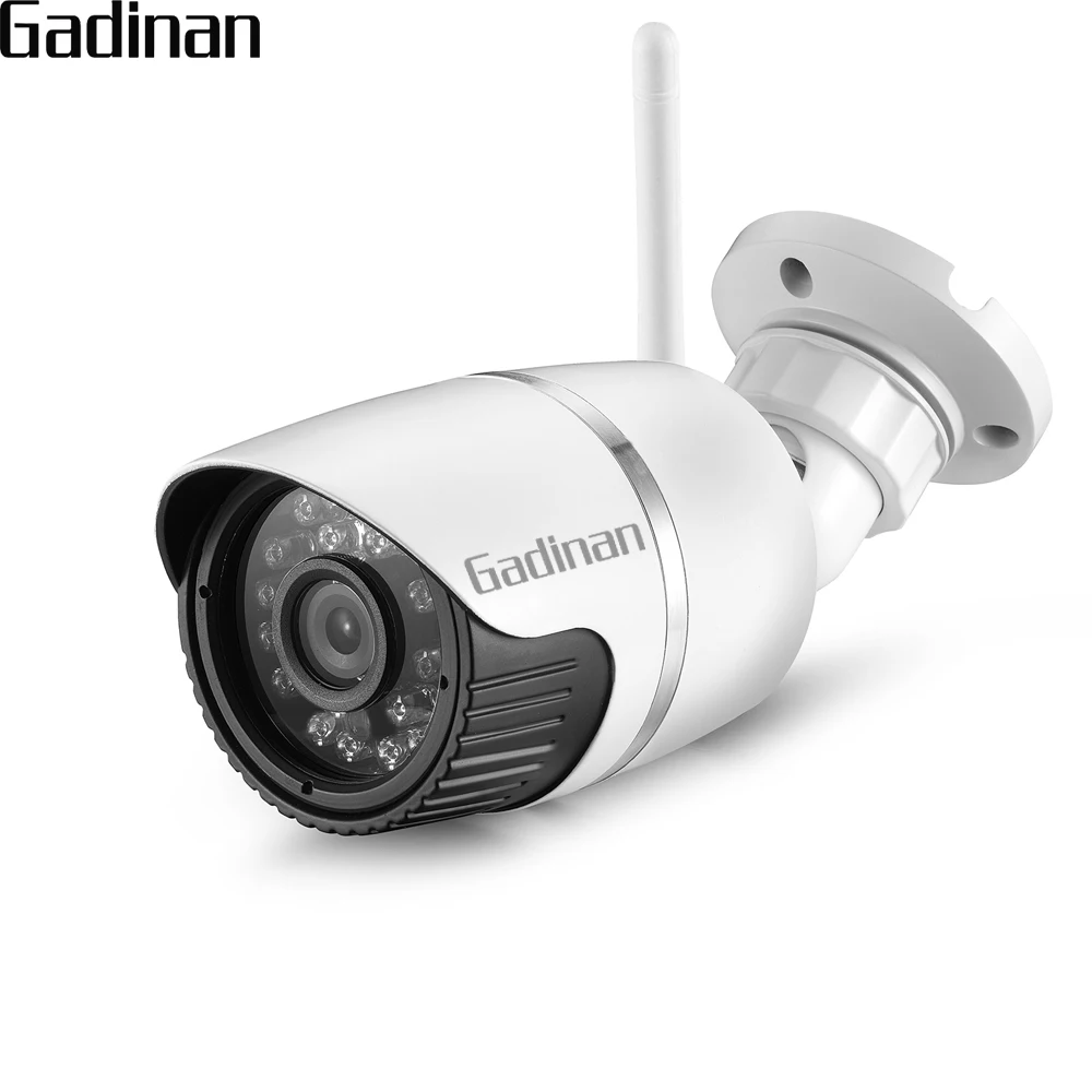 

GADINAN CamHi Wireless Wifi IP Camera 720/960/1080P Hi3518EV200 Metal Security P2P Onvif Outdoor Waterproof TF Card Up to 128G