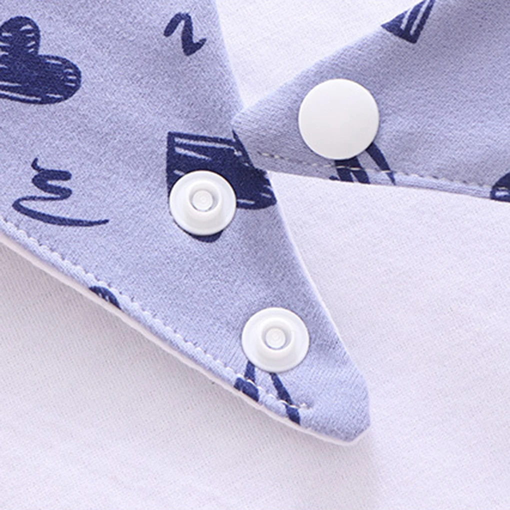 Cotton Baby Bibs Newborn Baby Stuff Feeding Burp Cloth Towel Bandana Bibs Cartoon Baby Bib for Newborns Soft Baby Bib Clothing