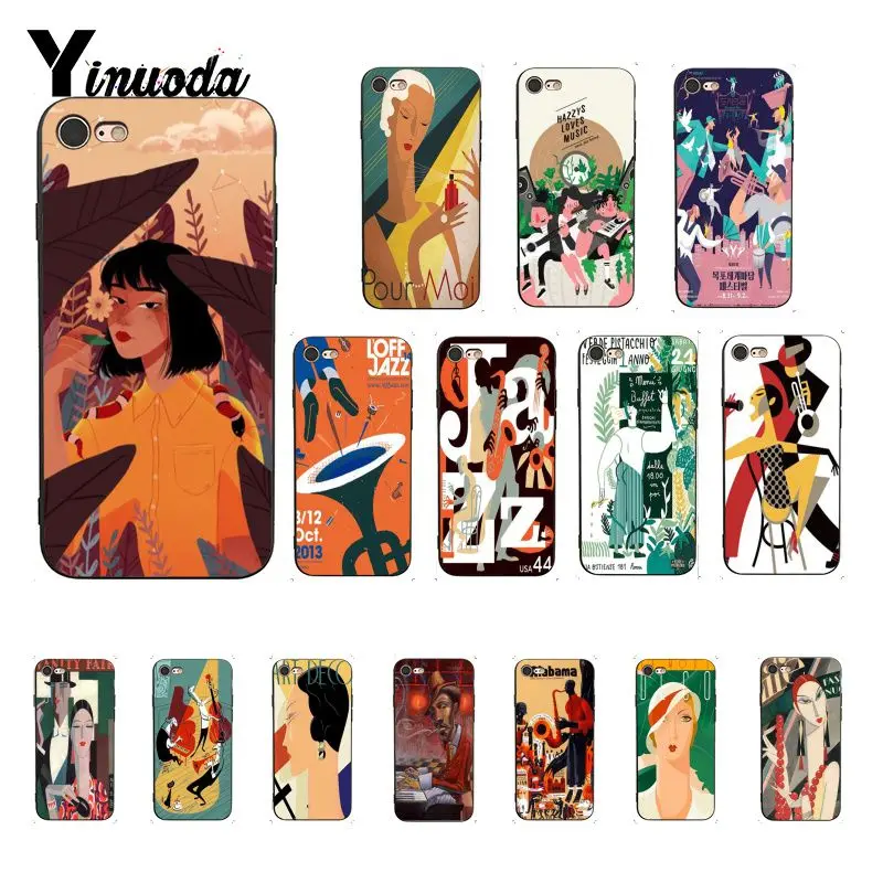 Yinuoda иллюстрация искусства Новинка чехол для телефона Fundas iPhone 8 7 6 6S Plus 5 5S SE XR X XS MAX