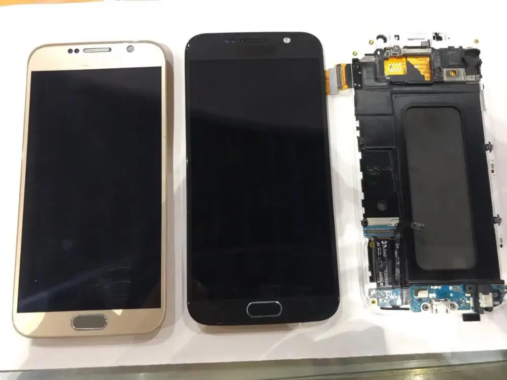 

LCD For Samsung Galaxy S6 LCD DisplayTouch Screen Digitizer Assembly Tested G920 G920F G920A LCD Screen Replacement