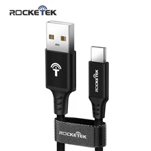 Rocketek USB Тип C кабелем Micro USB-C мобильный телефон для быстрой зарядки Тип-C для samsung Galaxy S9 S8 плюс xiaomi redmi note 5 7