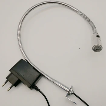 110V/220V/12V/24V 1W Led Bedside Reading Lamp Switch On Light Head