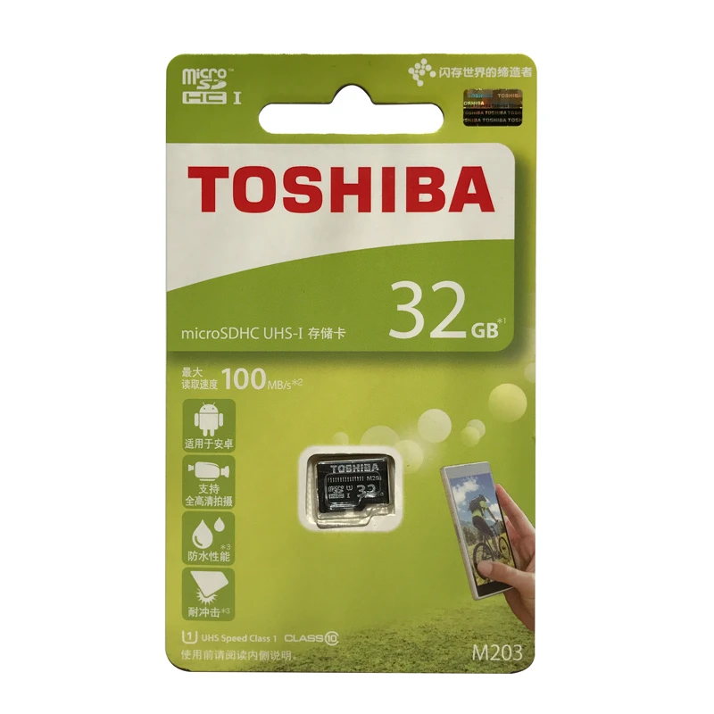 Карта памяти Toshiba Micro SD 128 Гб 64 ГБ 32 16 класс 10 UHS 1 U1 SDXC/SDHC флэш память Microsd 100 м/с