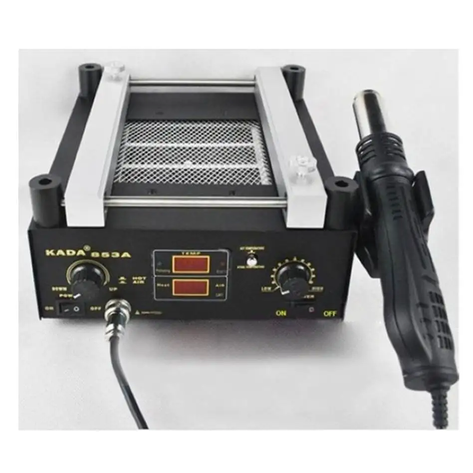 Паяльная станция KADA 853A SMD 600 Вт паяльная с инфракрасным подогревом и горячим