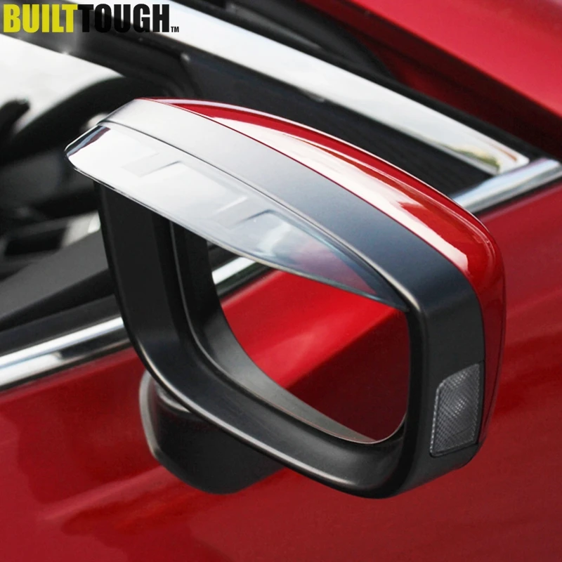 

Fit For Mazda 6 Atenza GJ 2013 2014 2015 Side Door Wing Rear View Mirror Rain Snow Visor Guard Shade Shield Cover Rearview Tint