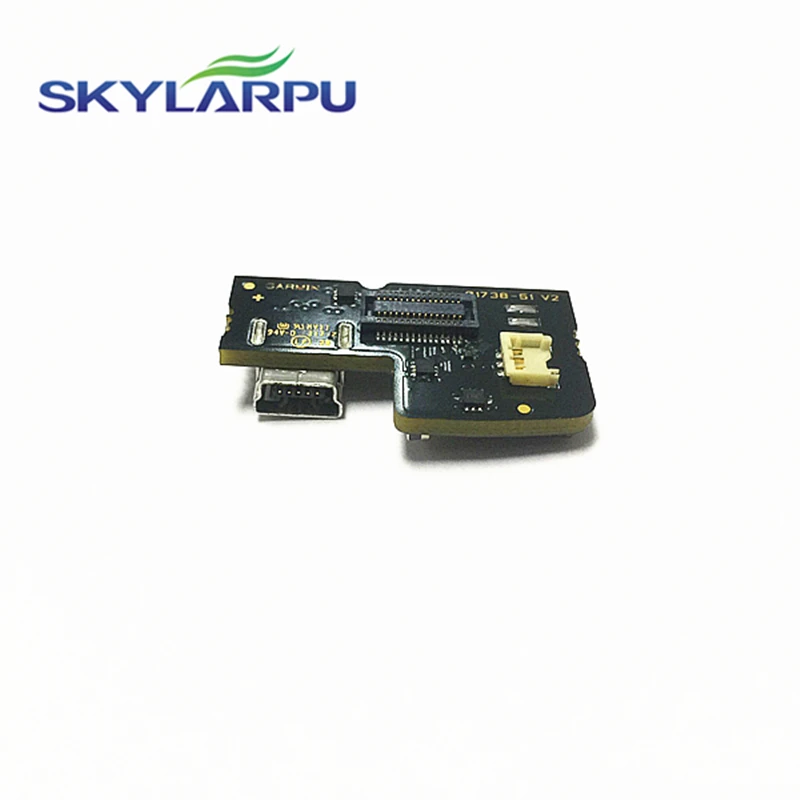 Держатель skylarpu PCB w miniUSB и microSD для Garmin Edge 810 TYPE 10 (810 touring) ремонт замена бесплатная
