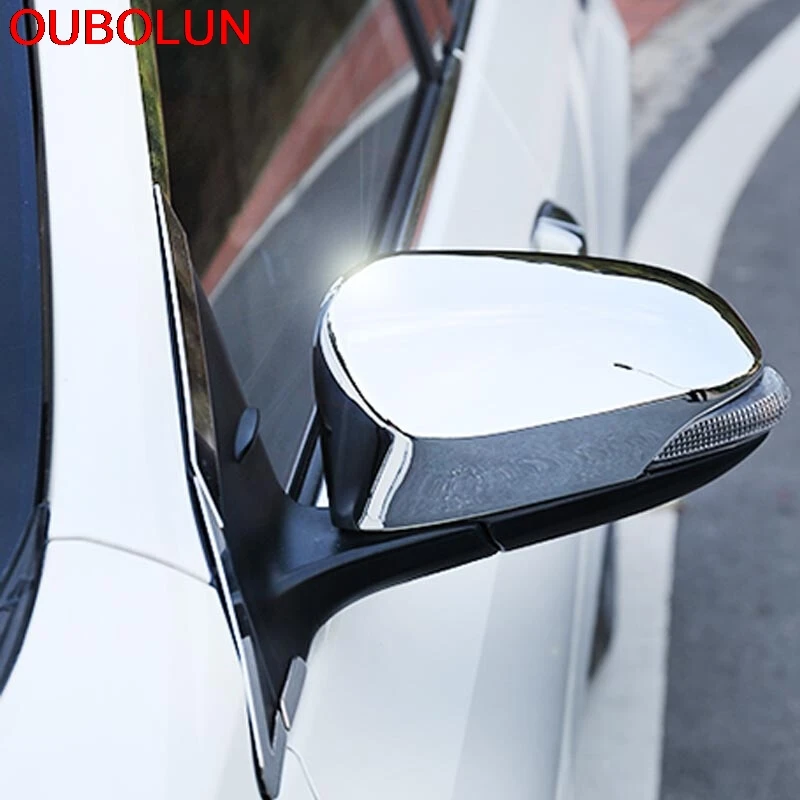 OUBOLUN для Toyota Yaris Vitz 2017 2018 накладка на зеркало заднего вида автомобиля отделка