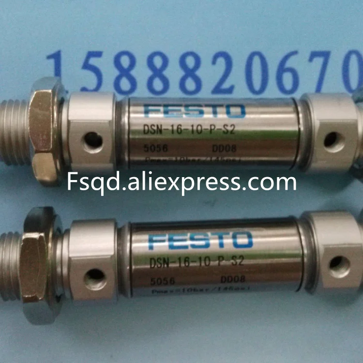 

DSN-16-10-P-S2 FESTO air cylinder pneumatic air tools DSN series