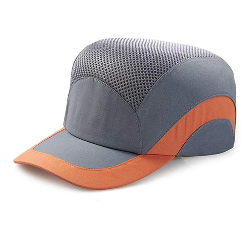 Модная бейсболка на ремешке защитный шлем-каска Защитная крышка Регулируемая Защитная шапка - Цвет: Style2-Grey