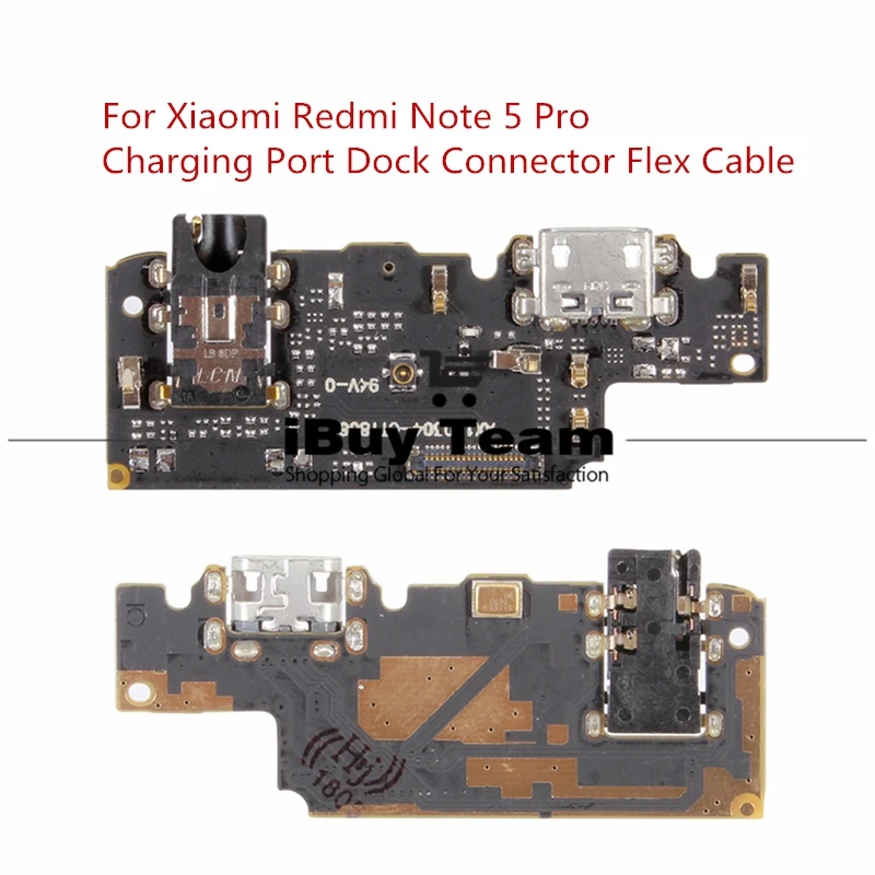 For Xiaomi Redmi Note 5 Pro Charging Port USB Dock Connector Flex Cable