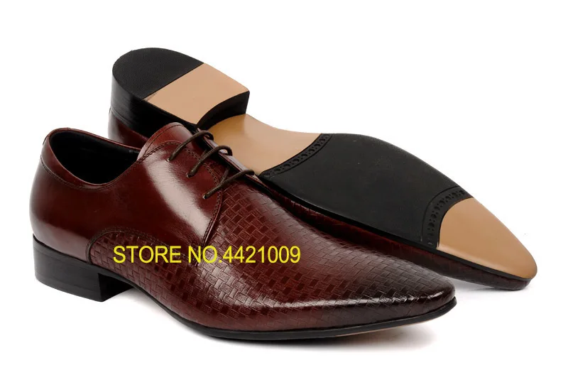 

Spring Autumn Genuine Leather Lace up Fashion Wedding Oxfords Shoes 2018 Party Prom Mens Suits Oxfords Shoes Sapatos