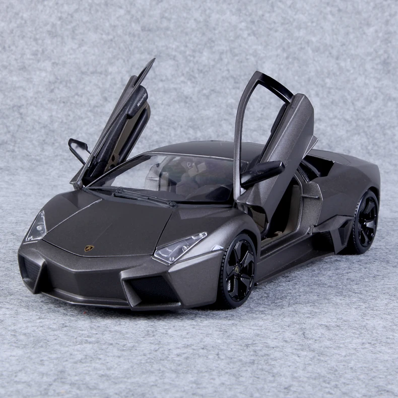 Bimega Lamborghini Модель автомобиля маятниковая коллекция 118 имитационный сплав оригинальная модель спортивного автомобиля Raventon - Цвет: Белый