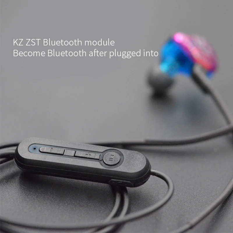 KZ original Bluetooth 4 2 wireless upgrade module cable for ZST ZS3 ZS5 ED12 ZS6 ZS10 ZSA ES4 detachable line
