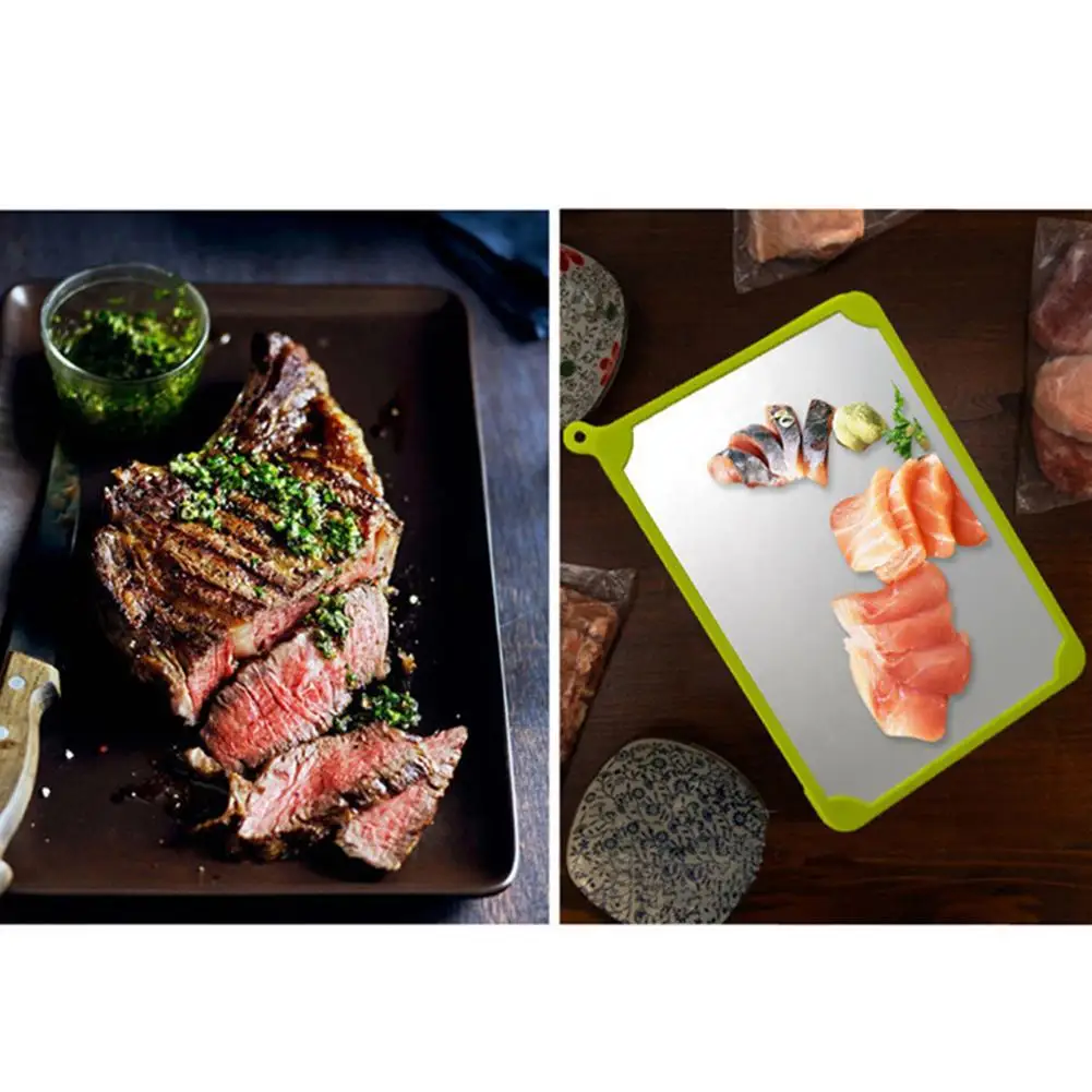 Fast Thawing Plate Defrosting Tray Defrost Meat or Frozen Food Quickly Without Electricity Microwave Quick Frozing Tray Fast Thawing Plate Defrosting Tray Defrost Meat or Frozen Food Quickly Without Electricity Microwave Quick Frozing Tray