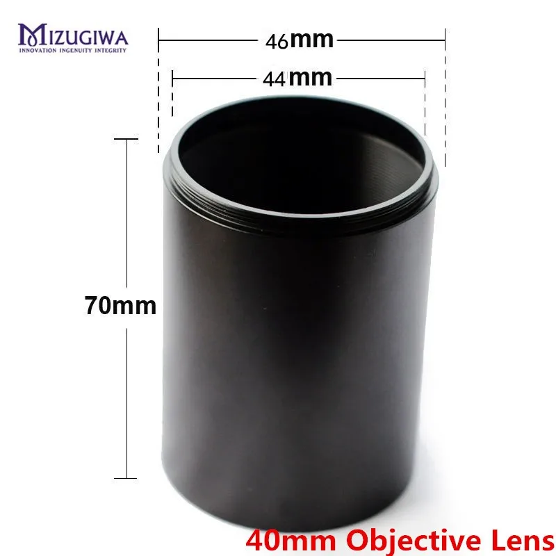 MIZUGIWA Metal Tactial Sunshade Tube Shade for Rifle scope with 40mm or
