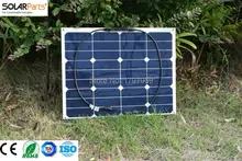 Solarparts 1pcs x 40W flexible solar panel cell kit system module MC4 connector 12V battery charger
