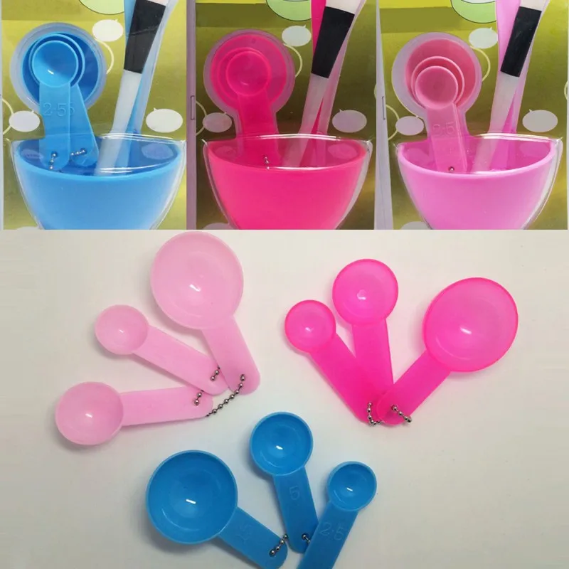

Promotion Make Up 6 In1 Beauty DIY Facial Mask Bowl Sets Comestic Brush Spoon Stick Tools TF Maquiagem Women Beauty