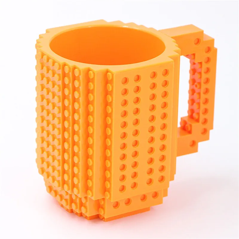 Креативный блок чашки DIY сборка кофейная кружка детская забавная рельефная Подарочная декомпрессия воды