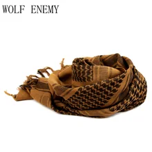 Новое поступление хлопок арабский Keffiyeh тактический шарф армейская шаль шейный платок головной платок