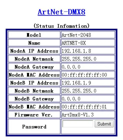 TIPTOP TP-D16 Art-net DMX 4/8 профессиональный сценический светильник, устройство управления, режим сервера/режим узла Ethernet, прием сигнала Art-Net