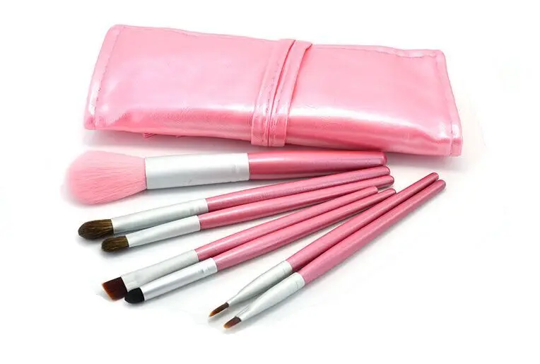 Бесплатная доставка 1 набор 7 в красота Eyebrown подводка для глаз тени век кисти