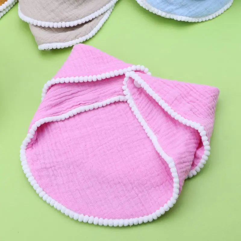 Детская отрыжка ткань хлопок марля муслин детские нагрудники банданы мягкие дышащие полотенца для новорожденных шарф Детские нагрудники и салфетки для отрыжки